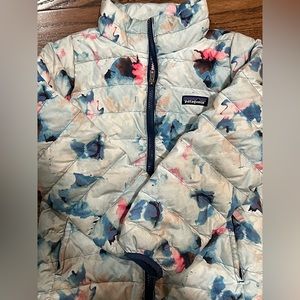 Girls Patagonia puffer coat